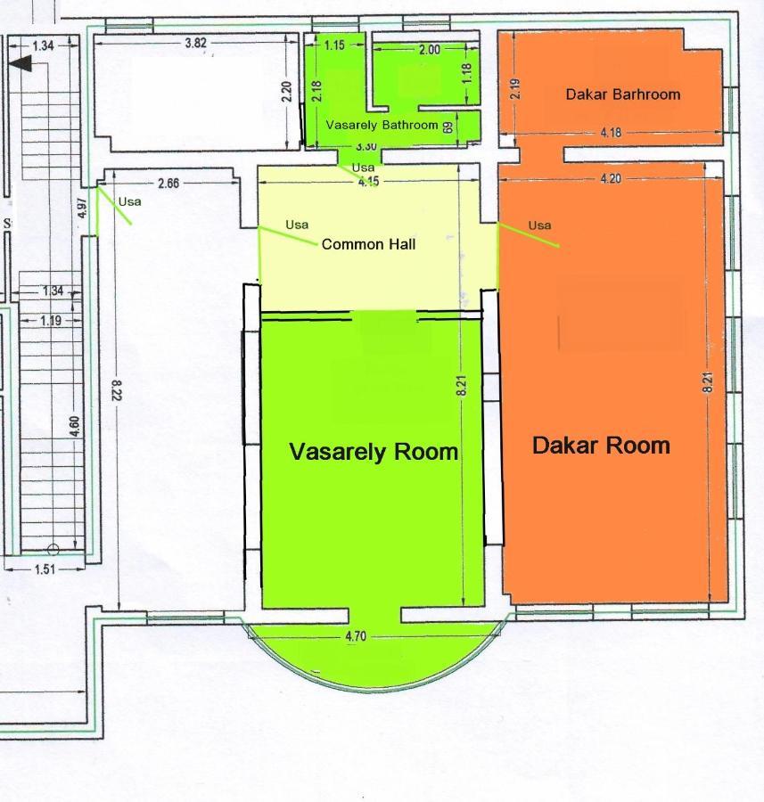 Vasarely Luxury Flat Lejlighed Satu Mare Eksteriør billede